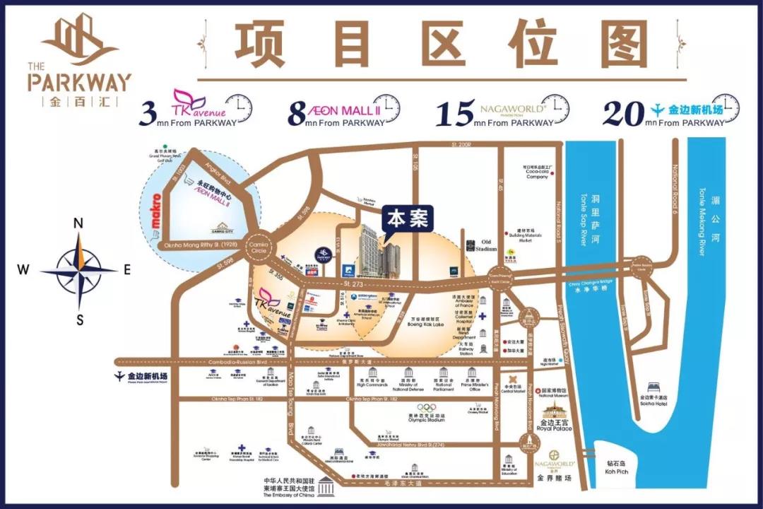 金百汇区位图