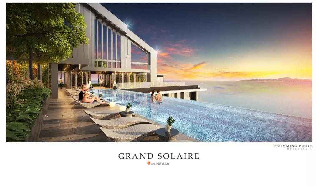 泰国 芭提雅grand solaire 索蕾尔 位置佳 景观优 在售均价21700元/㎡